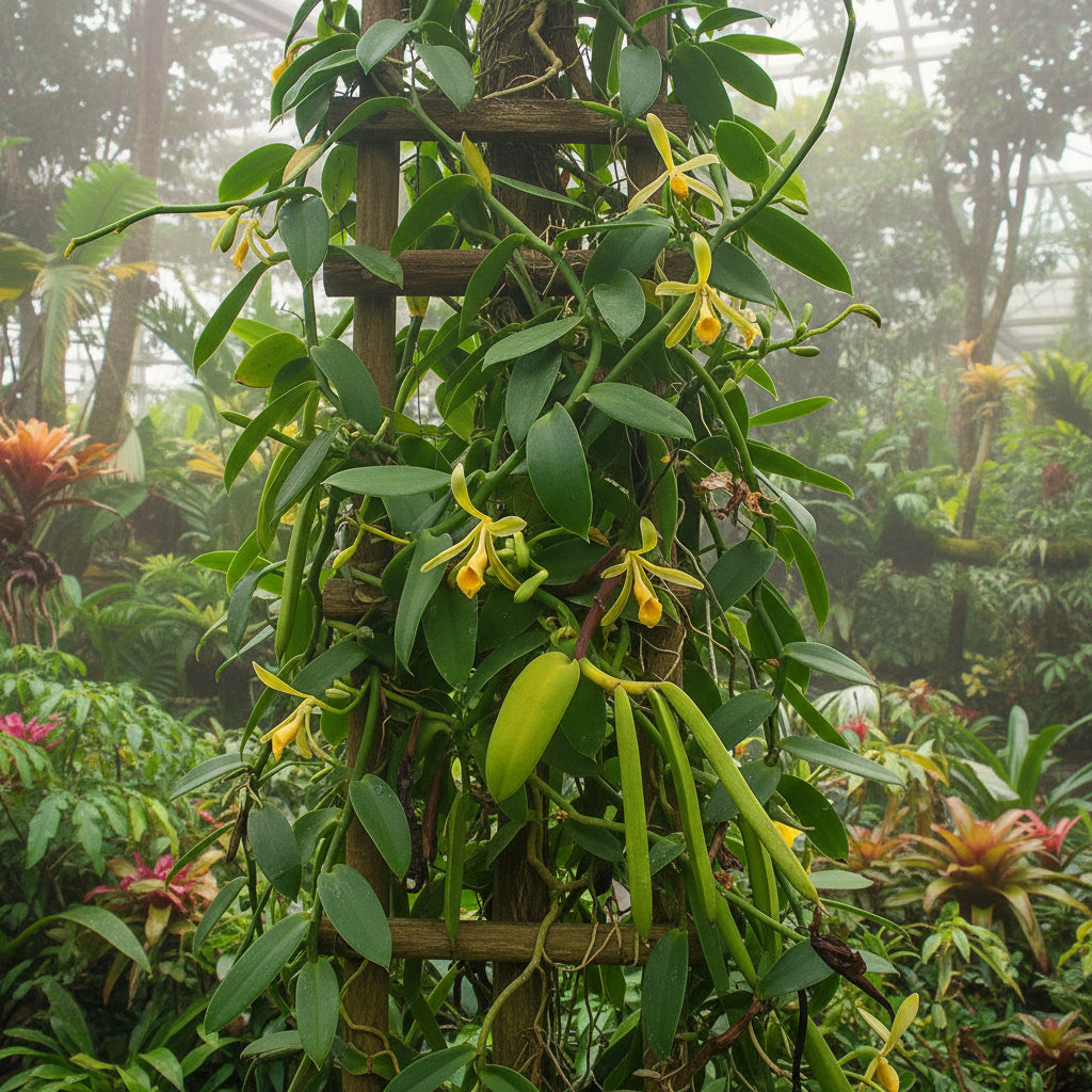 Vanilla Planifolia Orchid Seeds for Planting – Vanilla Orchid Plant