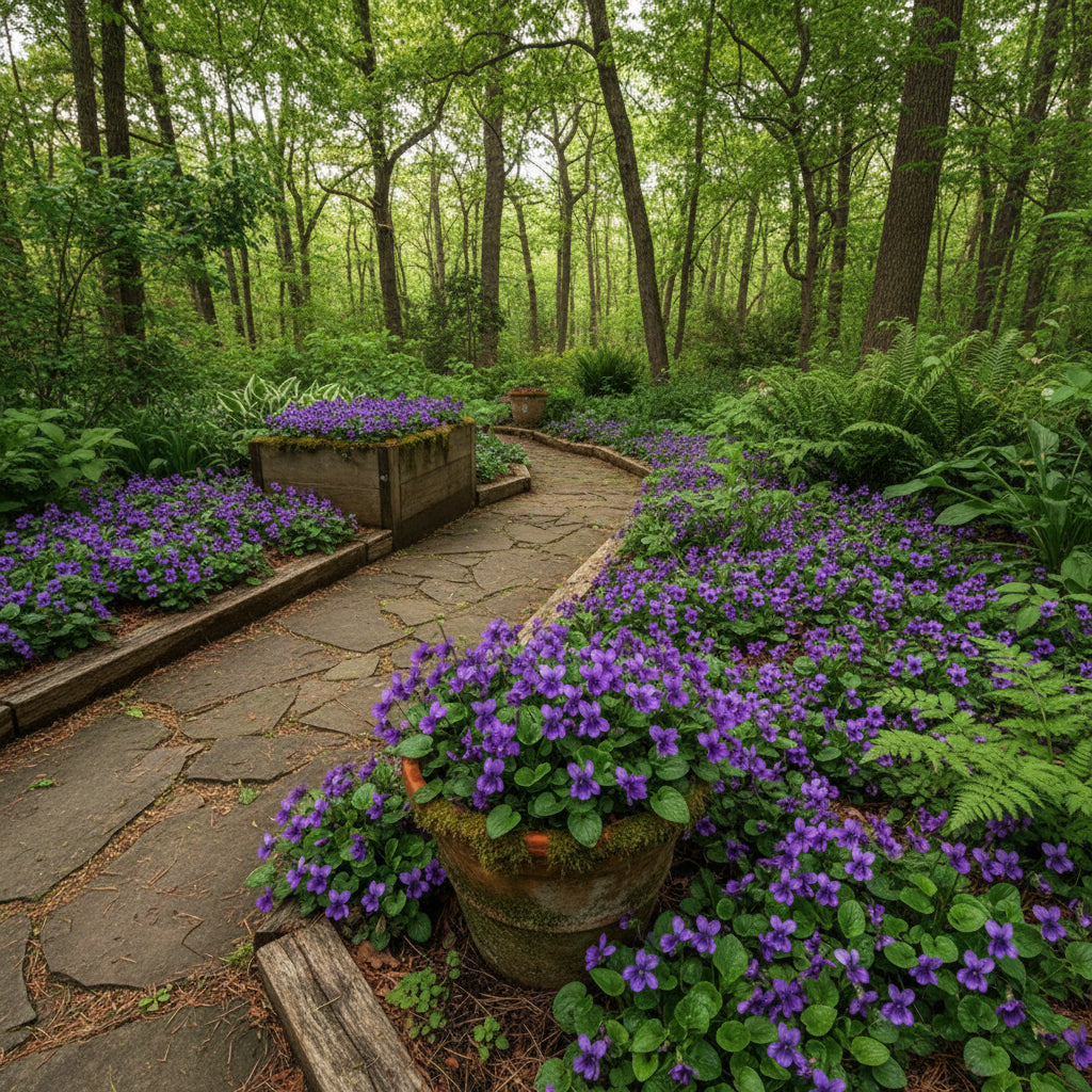 Viola Odorata Queen Charlotte Seeds for Planting – Sweet Violet Fragrant Perennial Flowers