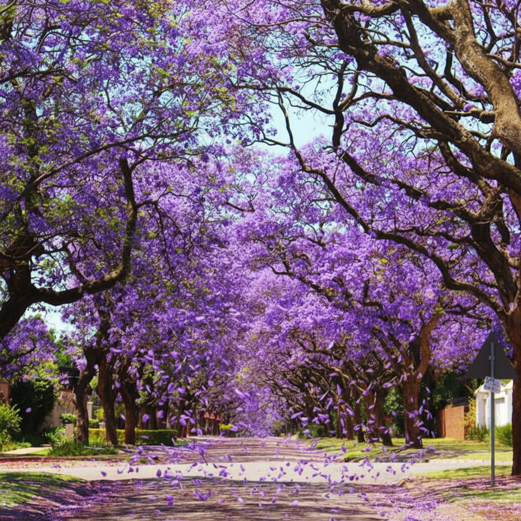 Blue Jacaranda Tree Seeds for Planting – Ornamental Flowering Tree Seeds (20 Seeds)