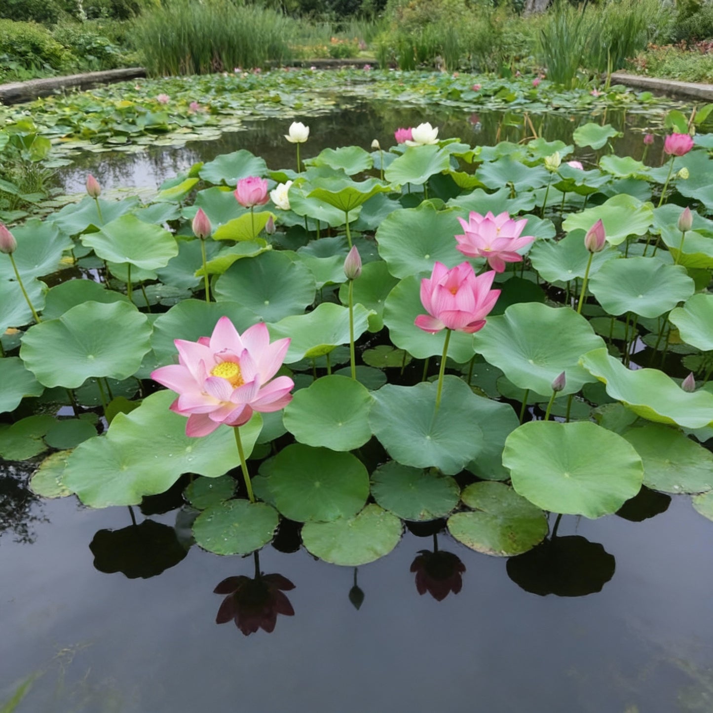 Nelumbo Nucifera Lotus Mixed Colors Flower Seeds