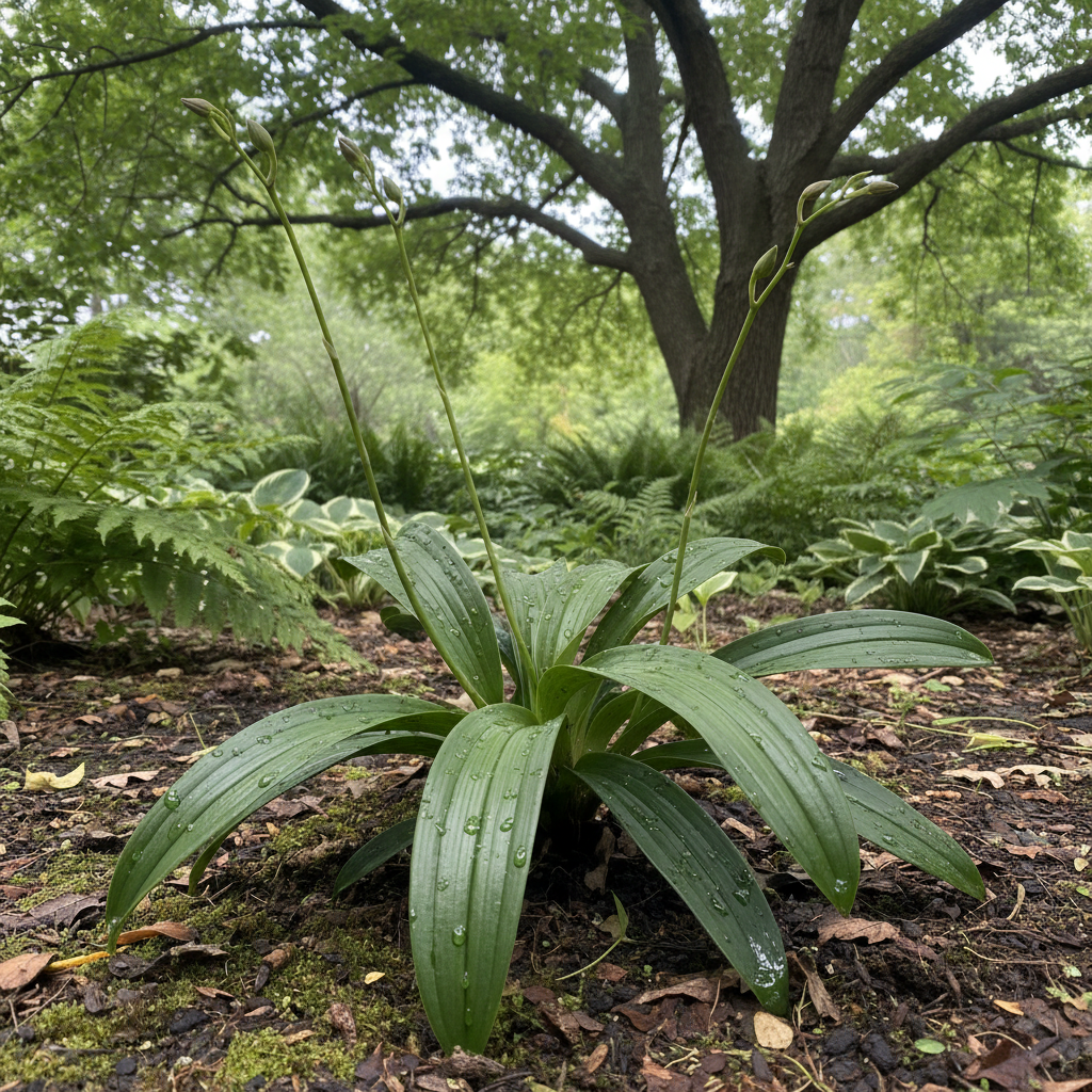 White Cypripedium Slipper Orchid Seeds – Rare White Orchid Blooms