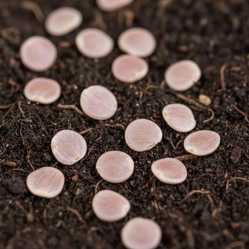 Pale Pink Hollyhock Flower Seeds