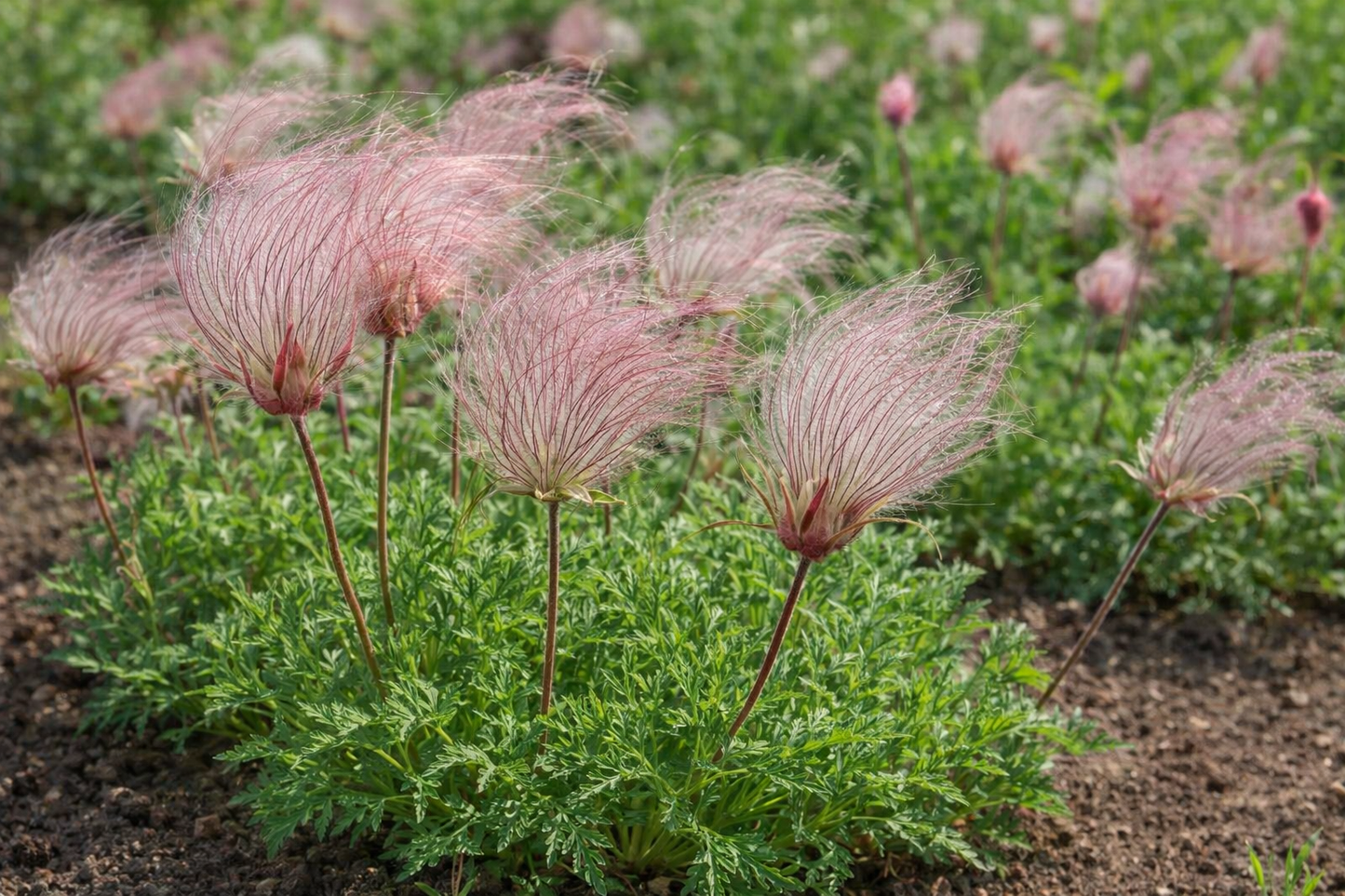Prairie Smoke Flower Seeds for Planting – Fragrant Perennial Wildflower