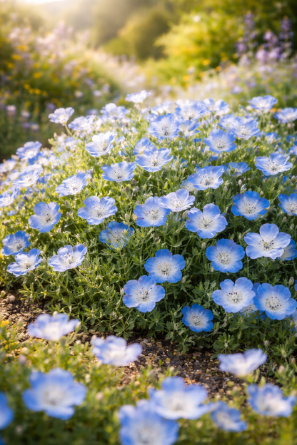 Nemophila Menziesii Seeds – Exquisite Spring Garden Delight