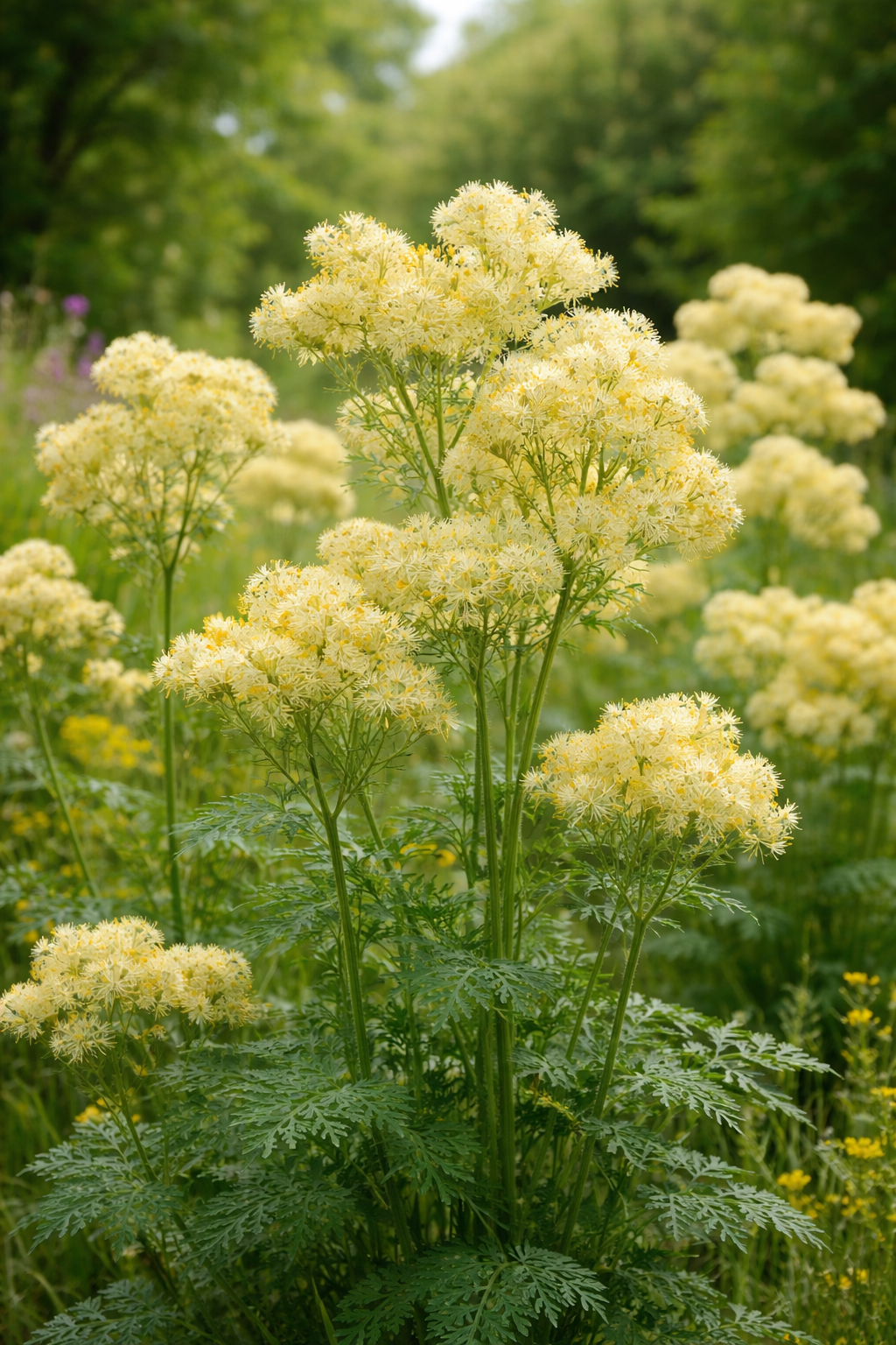 Thalictrum Flavum Seeds for Garden Planting