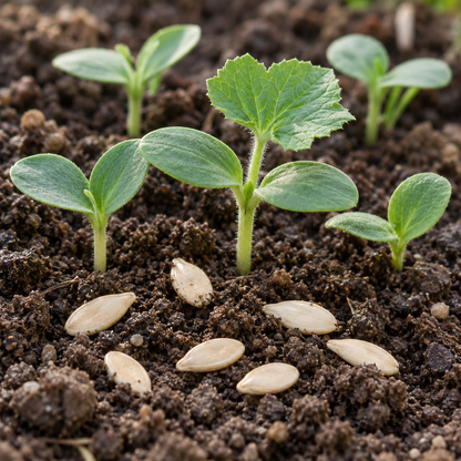 Prescott Fond Blanc Melon Seeds - Heirloom Melon Seeds for Home Garden