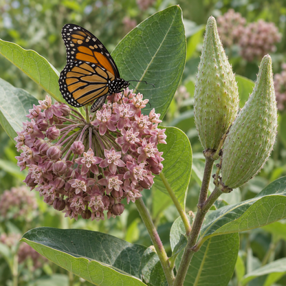 Milkweed Plant Seeds for Planting – Wildlife-Friendly Blooms for Butterfly Gardens