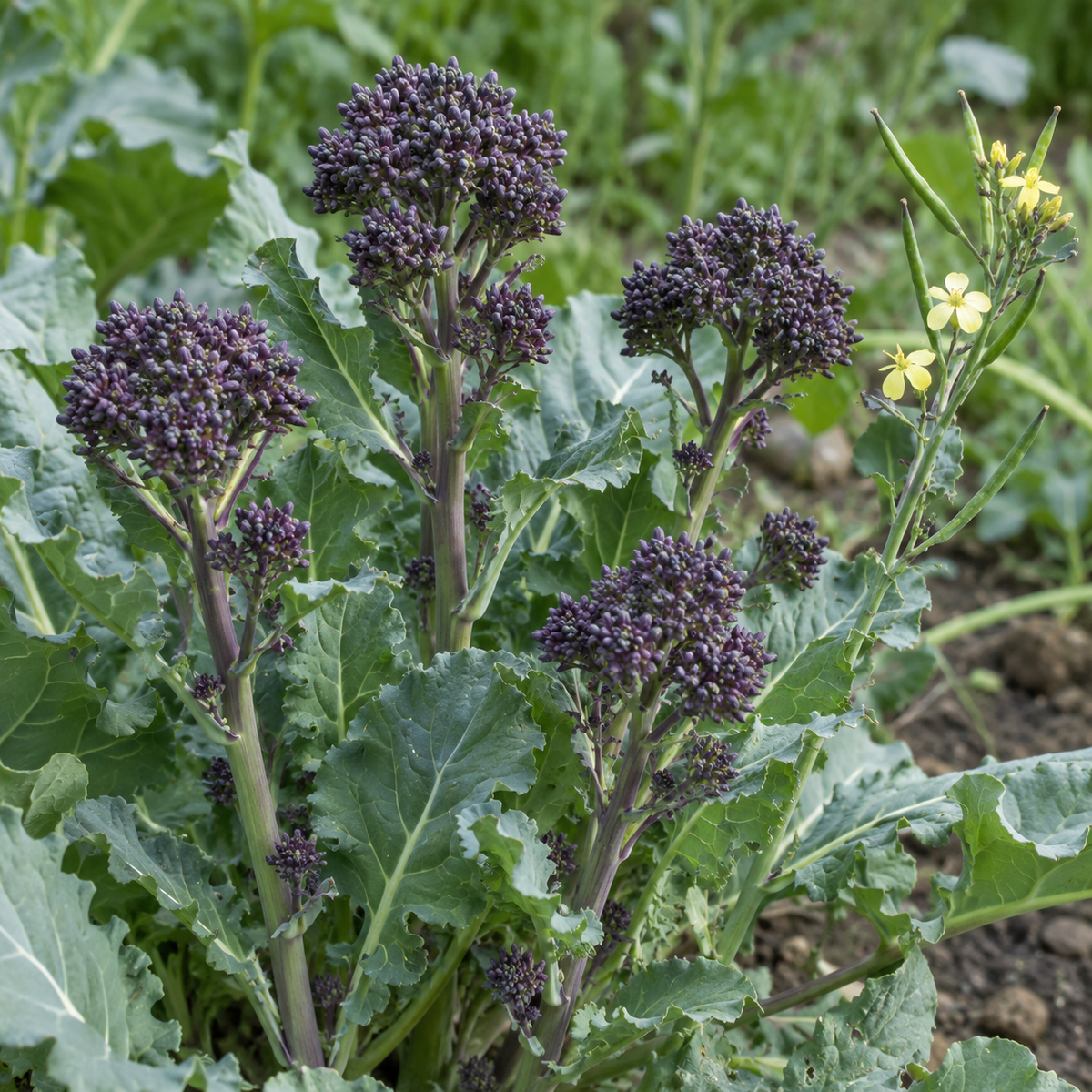 Purple Sprouting Early Broccoli Seeds for Planting – Gardening Seeds