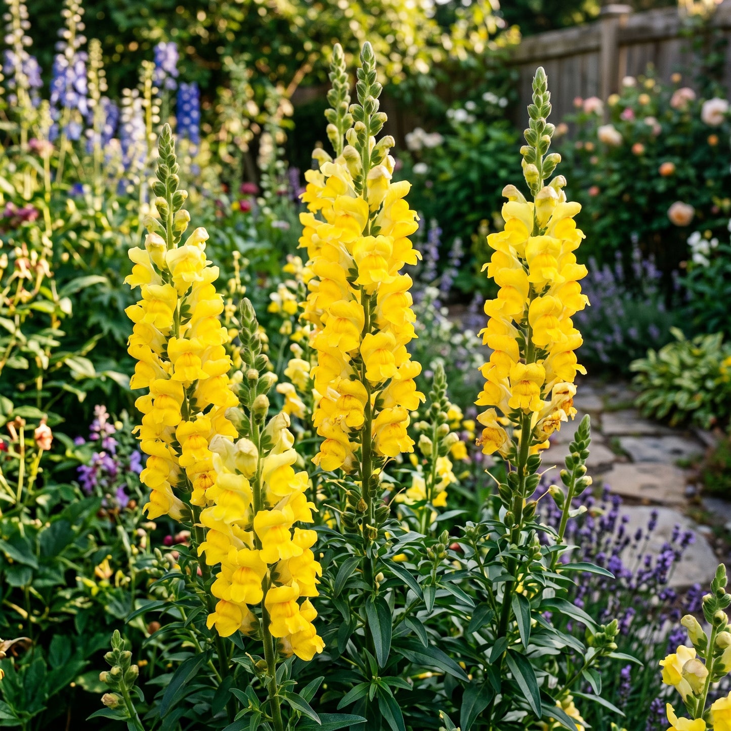 Golden Yellow Snapdragon Flower Seeds for Garden Planting