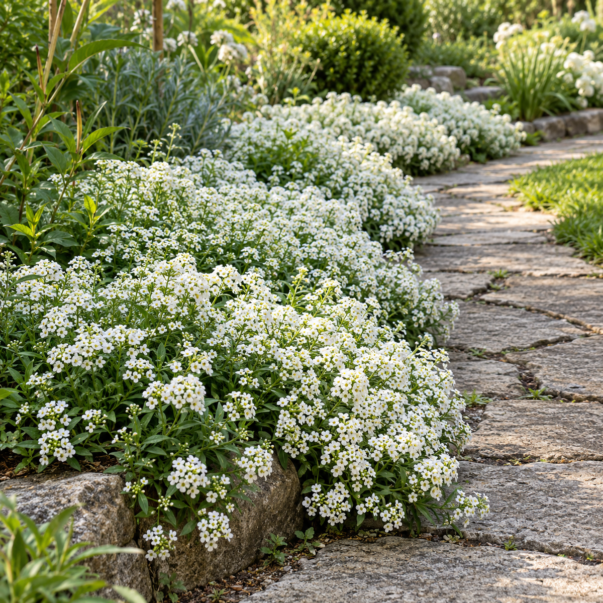 Sweet Alyssum Flower Seeds for Planting – Carpet of Blooms