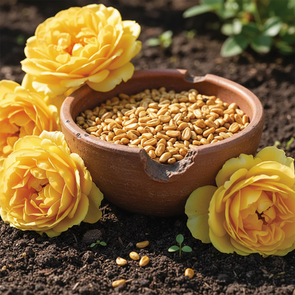 Yellow Rose Flower Seeds - Yellow Rose Flower Seeds for Garden