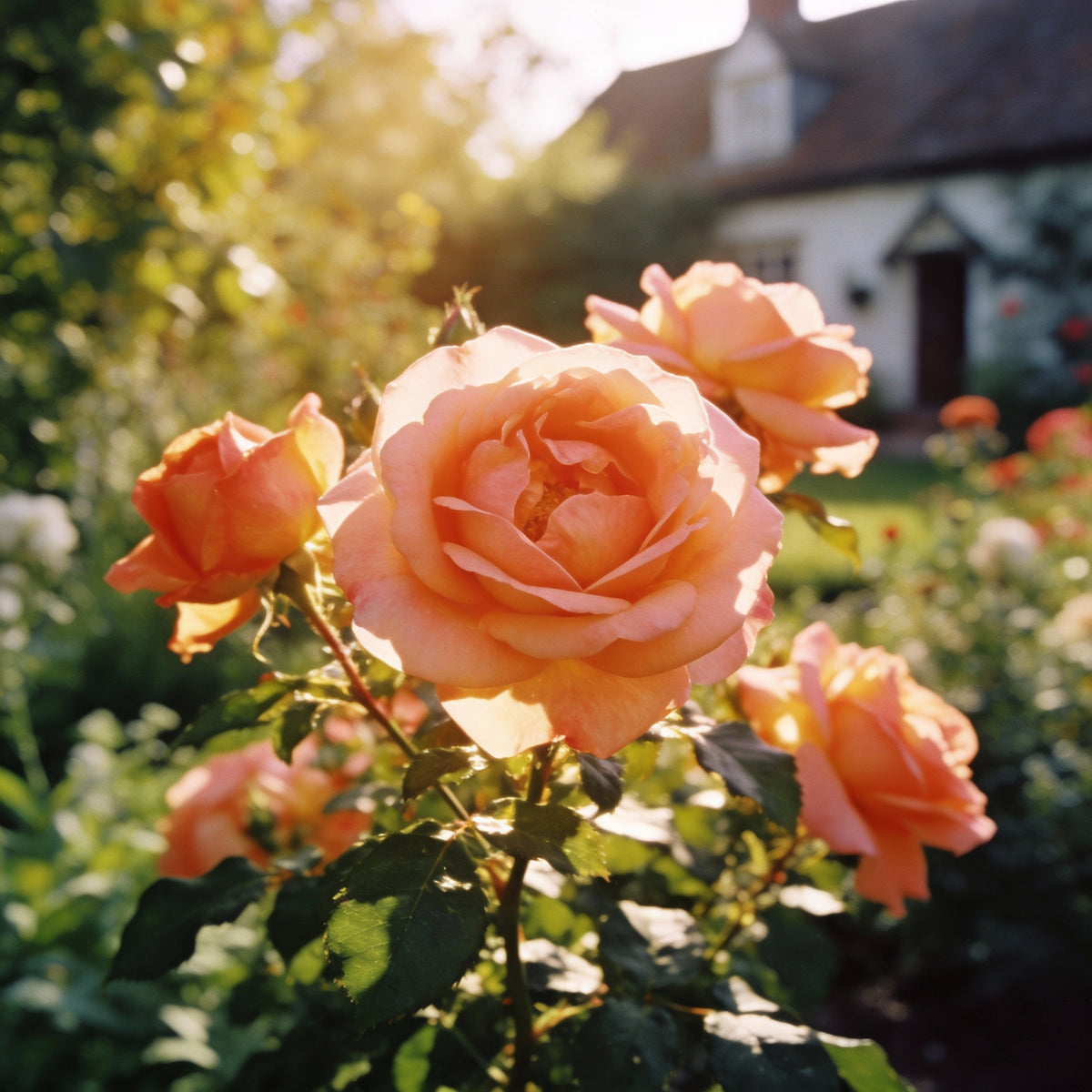 Peach Rose Flower Seeds - Peach Rose Flower Seeds for Garden