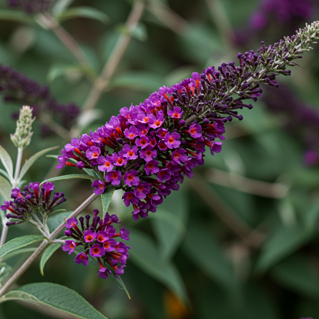 Black Knight Buddleja Flower Seeds for Planting