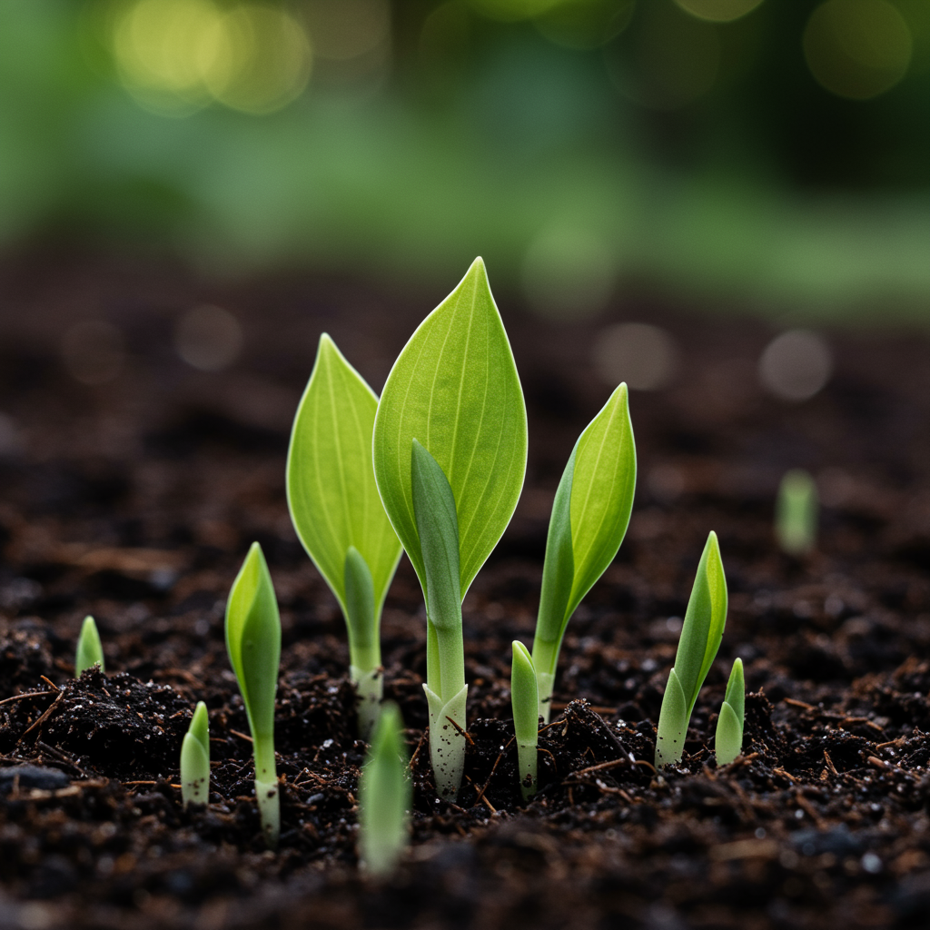Mixed Hosta Jordan Perennial Plant Seeds – Fragrant Hosta Plantaginea for Gardens & Ground Cover