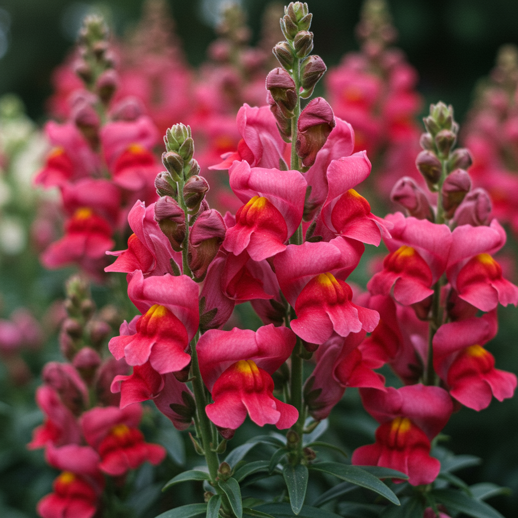 Bright Pink Snapdragon Flower Seeds for Garden Planting
