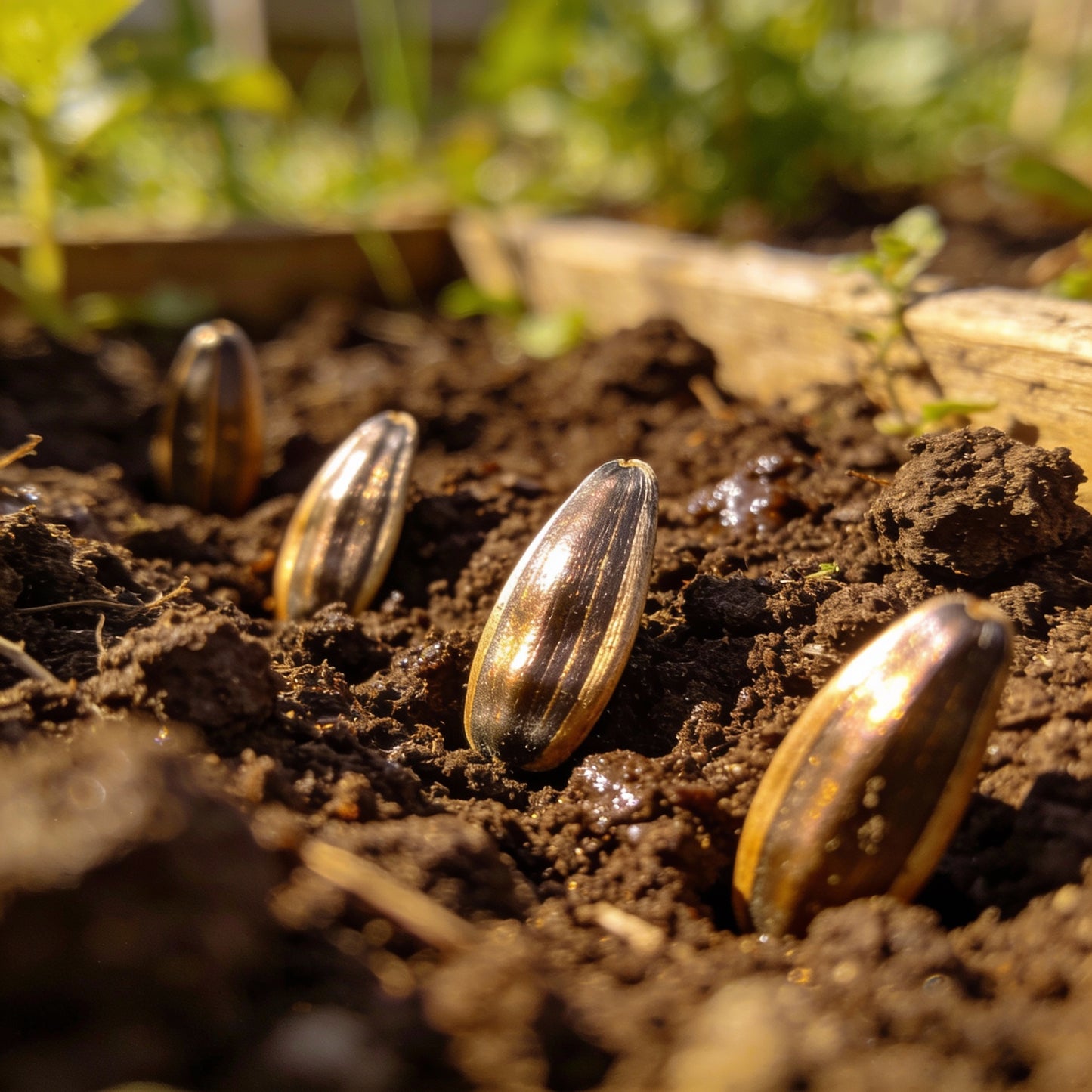 Bronze Sunflower Seeds for Garden Planting