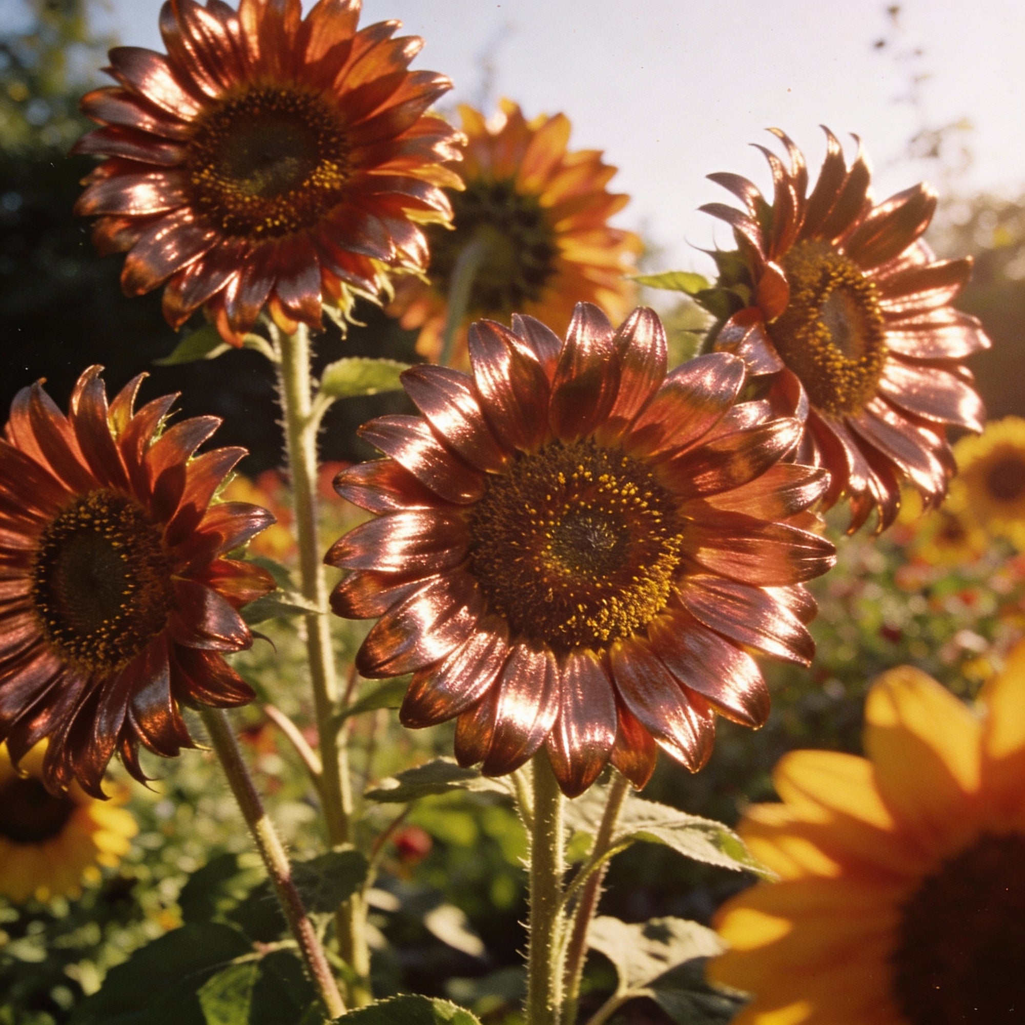 bronze-sunflower-seeds-for-garden-planting