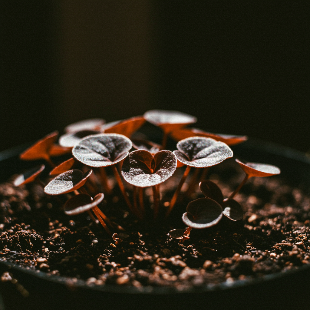 Chocolate Brown Begonia Flower Seeds for Garden Planting