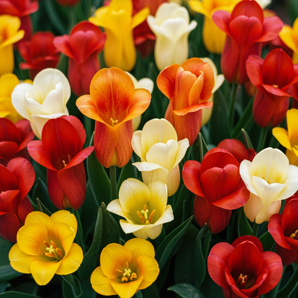 Alaska Mix Flower Seeds Premium Variegated Garden Blooms