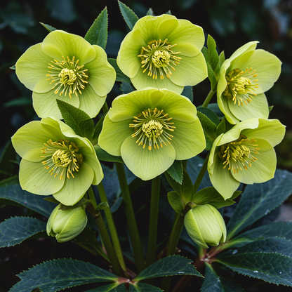 Light Green Hellebore Seeds - Hellebore Flower Seeds for Garden