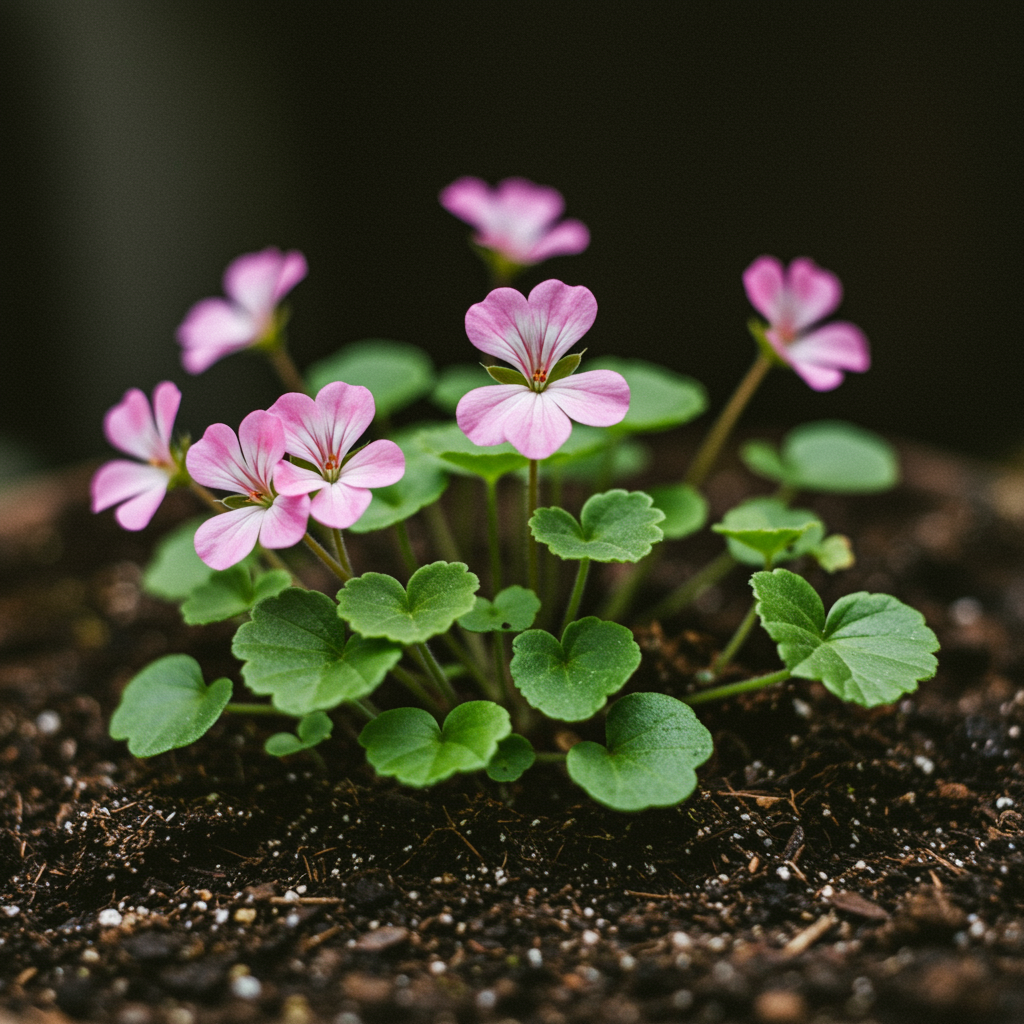Pink and White Geranium Flower Seeds for Garden Planting