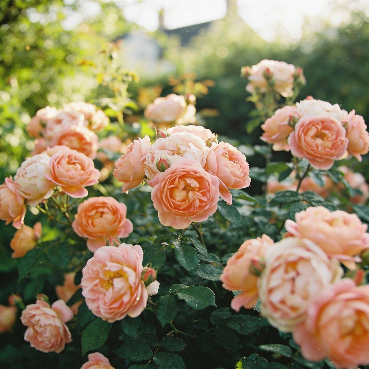 Peach Rose Flower Seeds - Peach Rose Flower Seeds for Garden
