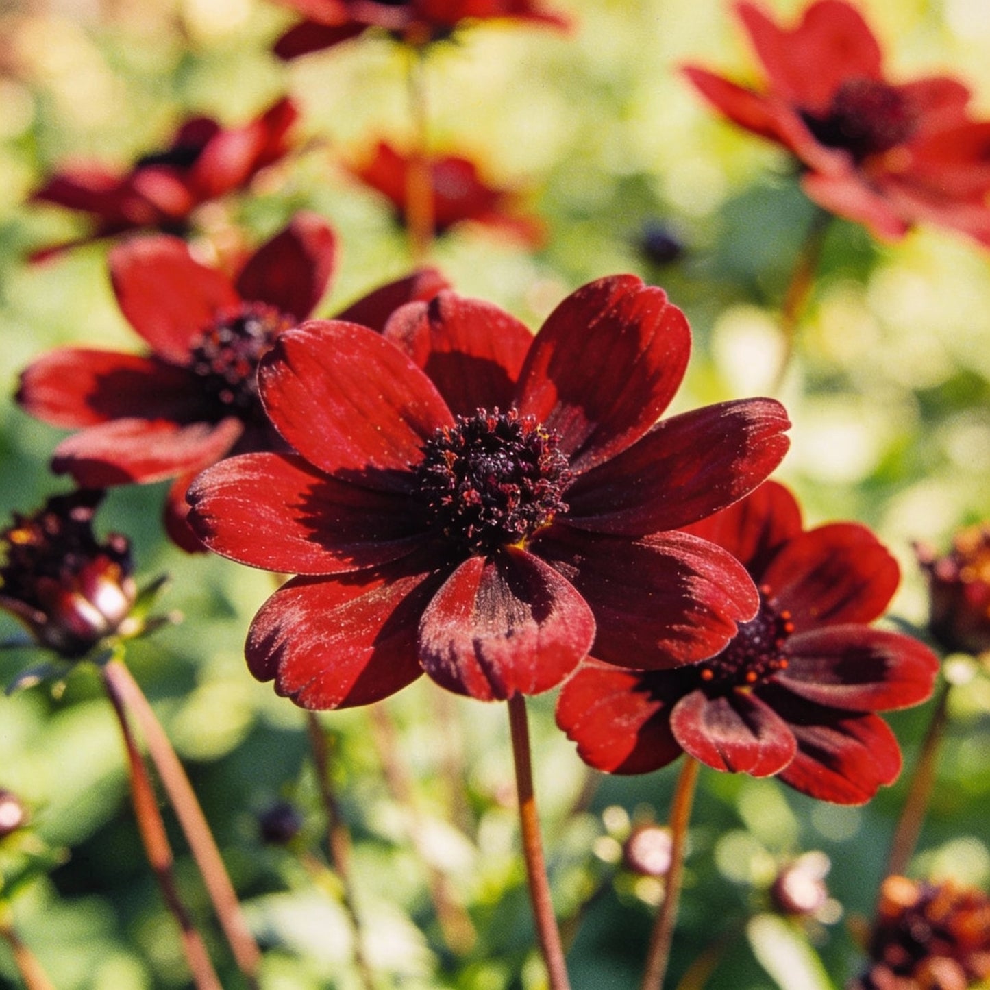 Deep Red Cosmos Flower Seeds – Bold & Striking Blooms for Your Garden