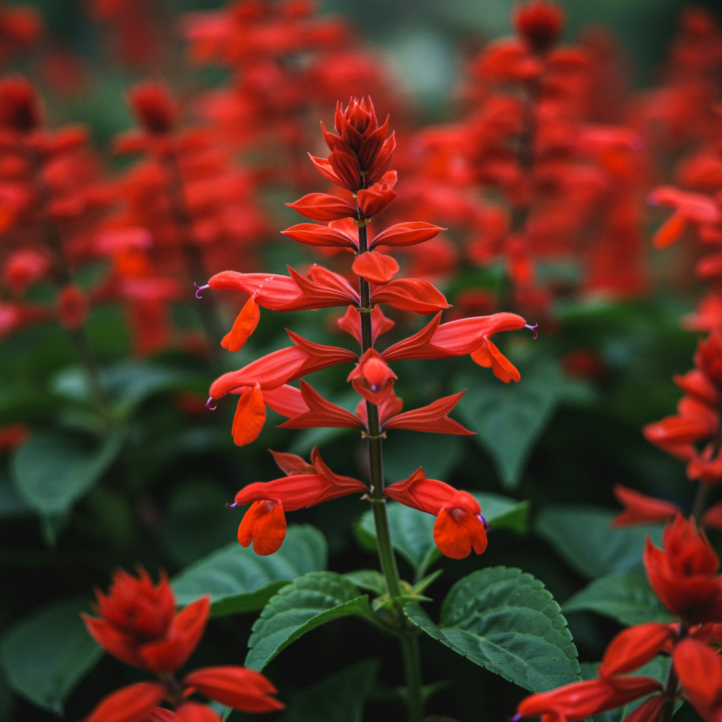 Salvia Coccinea Seeds for Garden Planting