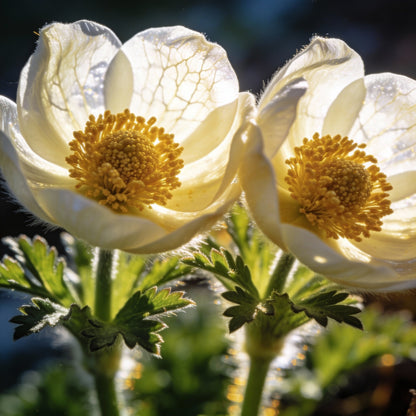 Pulsatilla Alpina Apiifolia Flower Seeds for Garden Planting
