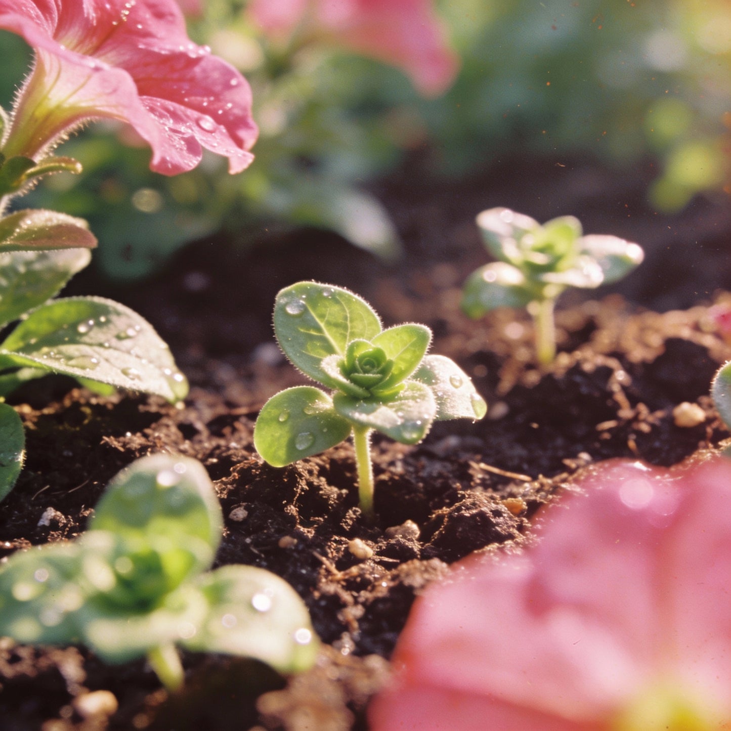 Soft Pink Petunia Seeds for Gardens and Hanging Baskets