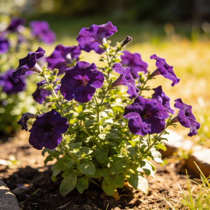 Deep Purple Petunia Seeds for Gardens and Containers