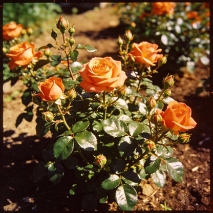 Orange Rose Flower Seeds for Garden Planting