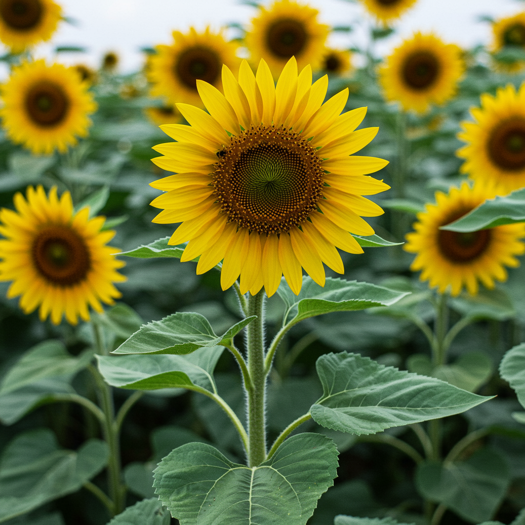 Bright Yellow Sunflower Seeds for Garden Planting