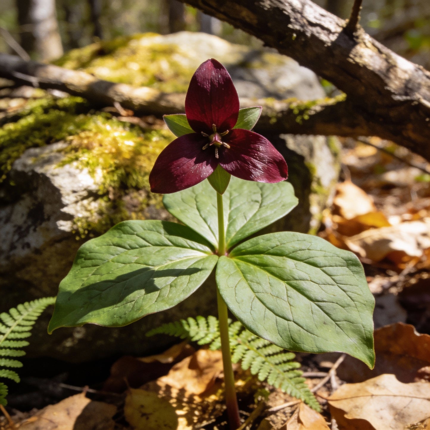 Trillium Erectum Seeds for Woodland and Shade Gardens