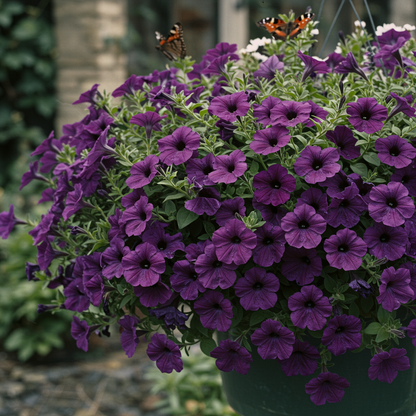 Deep Purple Petunia Seeds for Gardens and Containers
