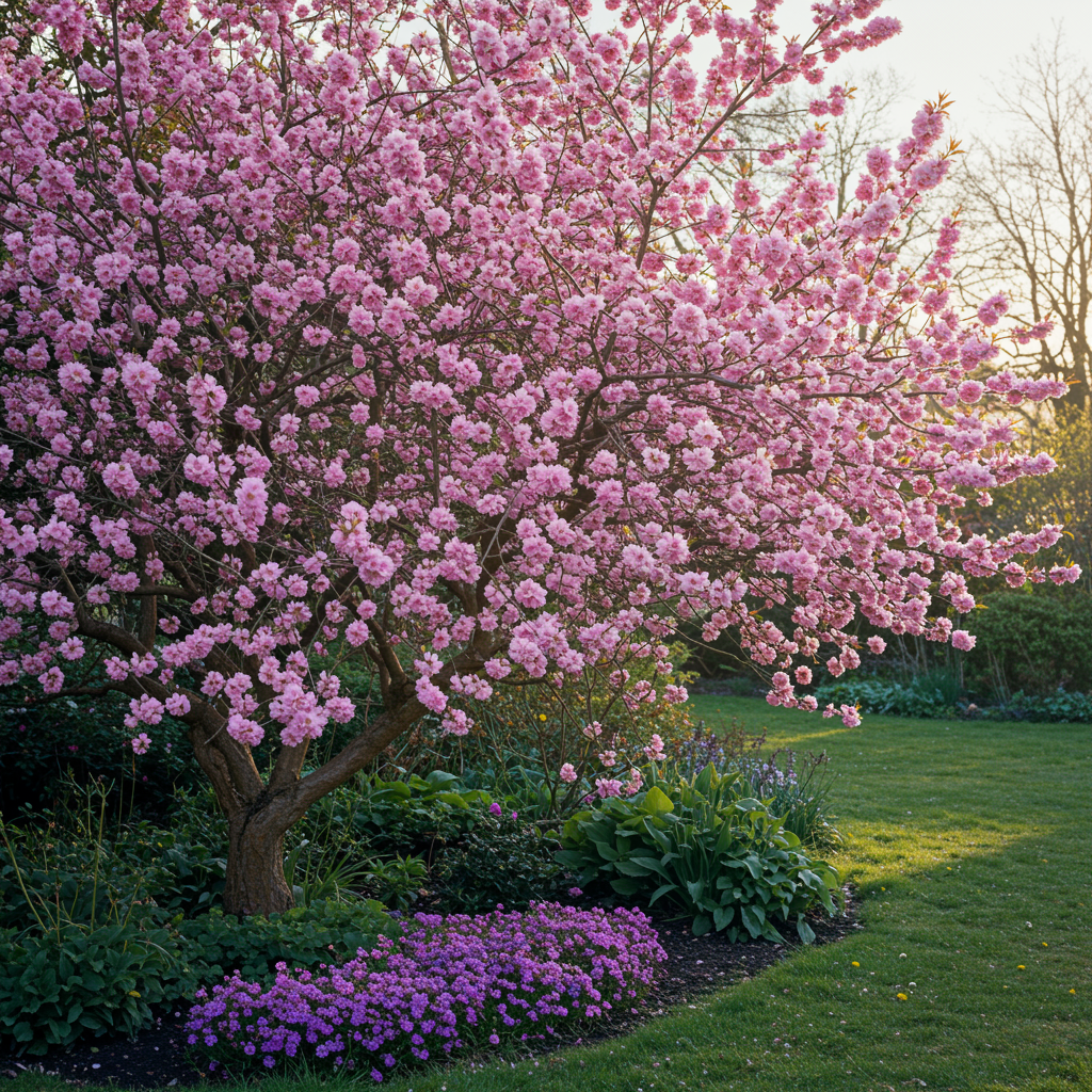 Flowering Almond Prunus Triloba Seeds - Almond Flower Seeds for Garden