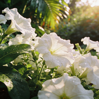 White Mexican Petunias Seeds for Garden Planting