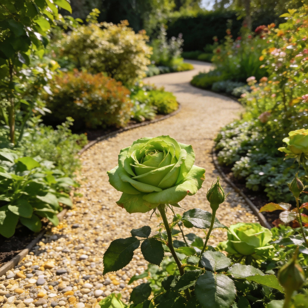 Green Rose Flower Seeds - Green Rose Flower Seeds for Garden