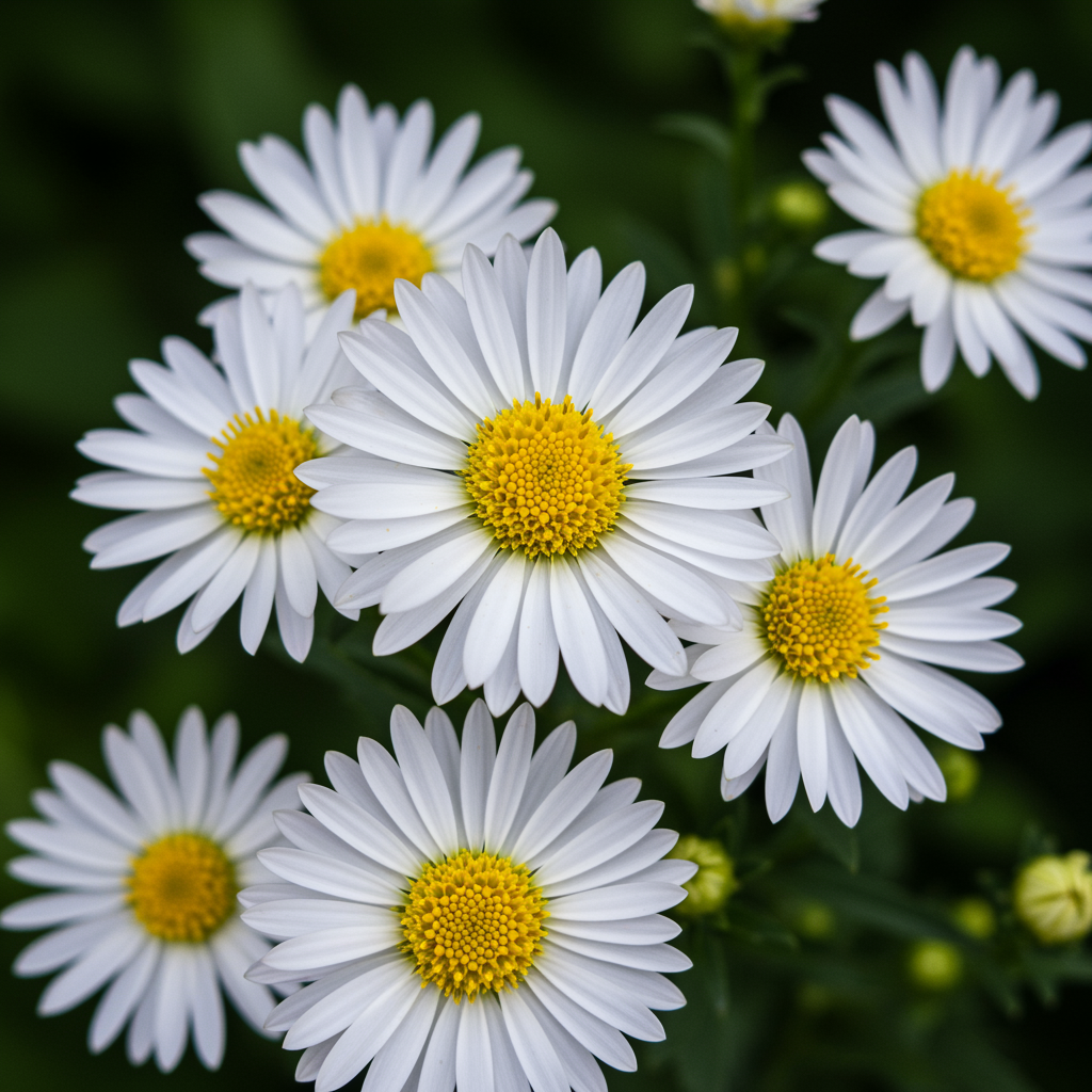 Yellow White Aster Flower Seeds - Aster Flower Seeds for Garden