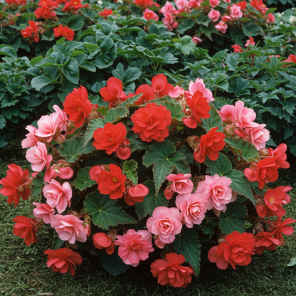 Begonia Cocktail Series Mixed Seeds for Garden Planting