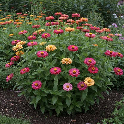 Cut and Come Again Zinnia Seeds - Zinnia Flower Seeds for Garden