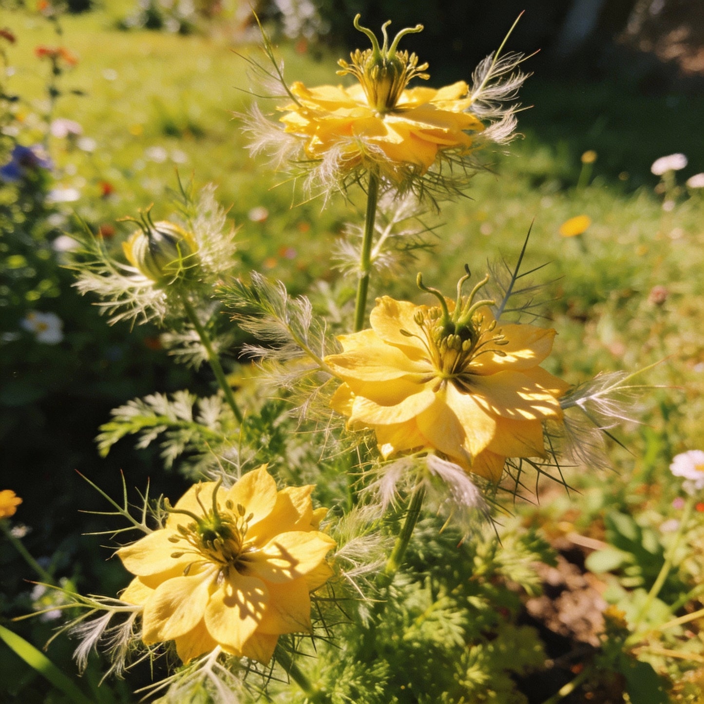 Nigella Transformer Yellow Seeds for Gardens and Borders
