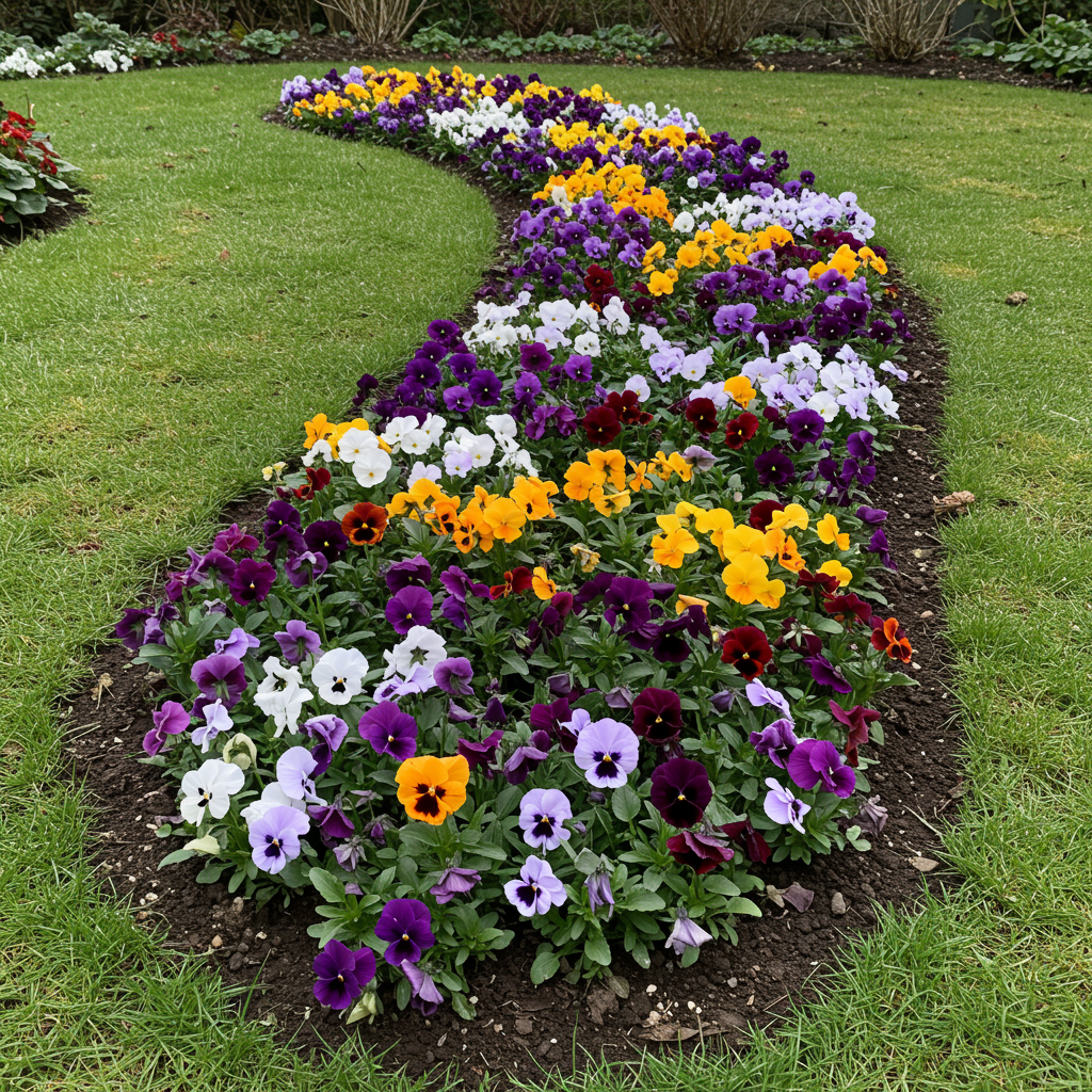 Mini Pansy Flower Seeds - Pansy Flower Seeds for Garden