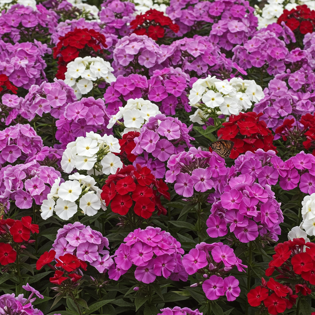 Phlox F1 Promise Mix Hybrid Seeds for Garden Planting