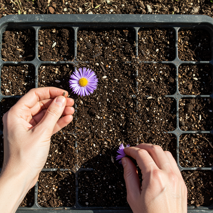 Purple Aster Flower Seeds for Garden Planting