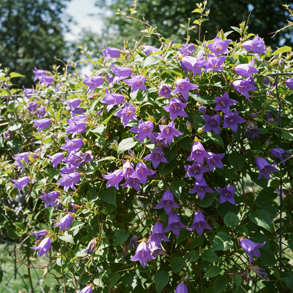 Rhodochiton Atrosanguineus Purple Bells Flower Seeds - Climbing Flower Seeds for Garden