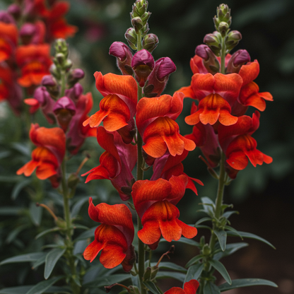 Rusty Red Snapdragon Flower Seeds – Bold Unique Blooms for Vibrant Gardens