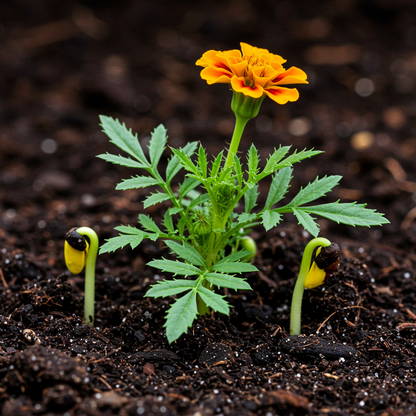 Marigold French Fireball Seeds for Garden Planting