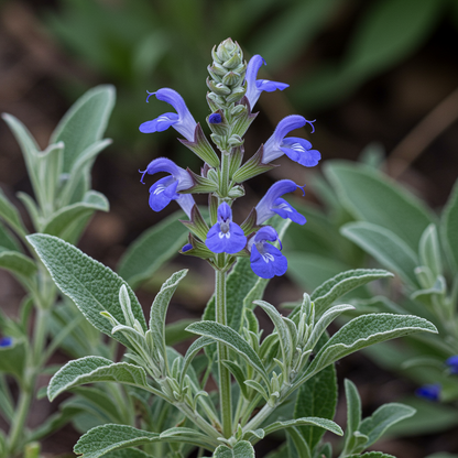 Salvia Farinacea Deep Blue Seeds for Garden Planting