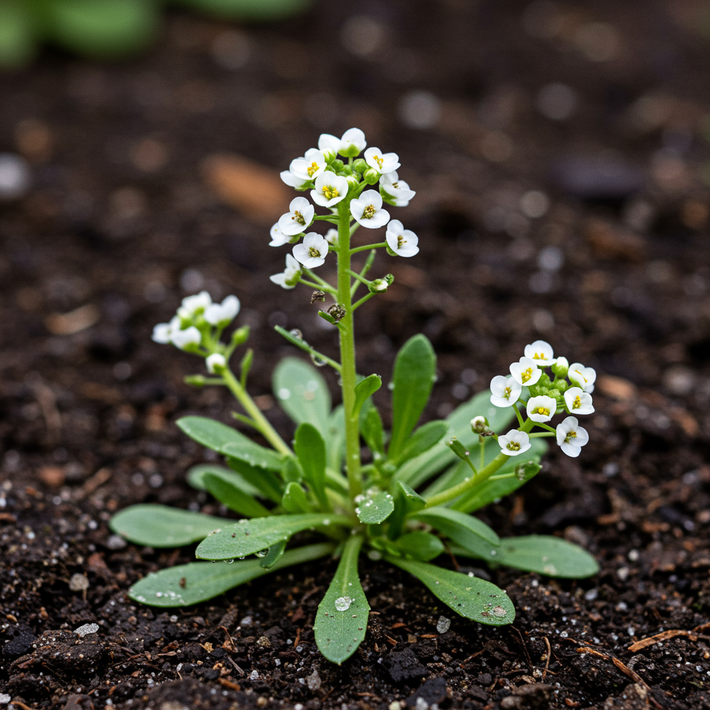 Sweet White Alyssum Snow Seeds for Garden Planting